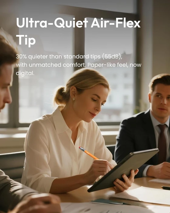 Metapen Air 8 Pro X iPad Pencil mit Air-Flex-Spitze, orange