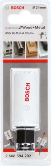 Bosch Professional BiM Progressor for Wood and Metal Lochsäge, 24mm, 1 Stück