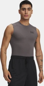 Under Armour HeatGear Armour Funktionsshirt ärmellos heather/black (Herren)