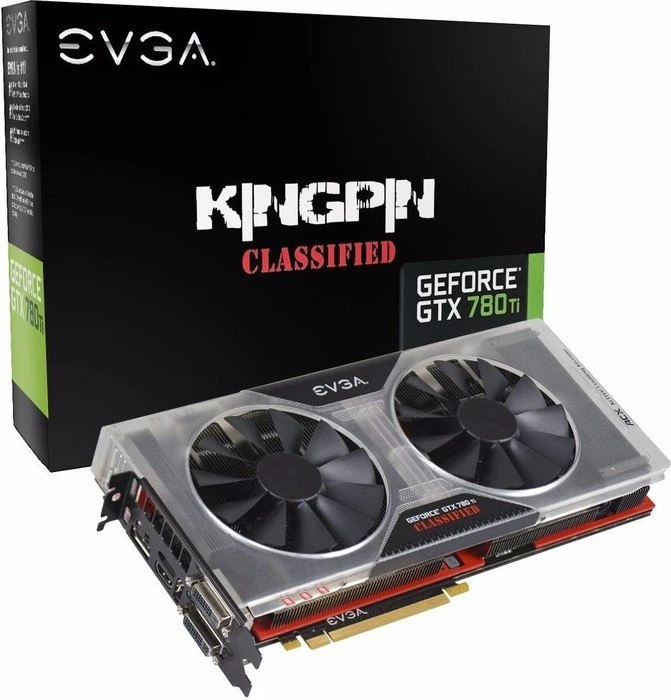EVGA GeForce GTX 780 Ti Classified KINGPIN Reference Edition, 3GB GDDR5, 2x DVI, HDMI, DP