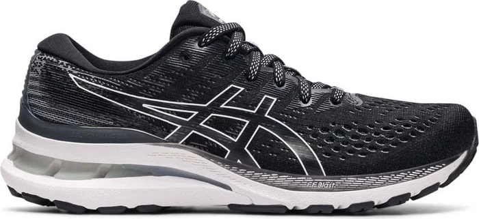 Asics Gel-Kayano 28 schwarz/weiß (Damen)