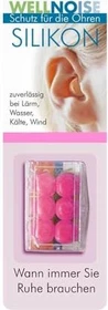 Wellneuss Wellnoise Ohrstopfen im Blister pink, 6 Stück