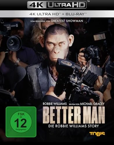 Better Man - Die Robbie Williams Story (4K Ultra HD)