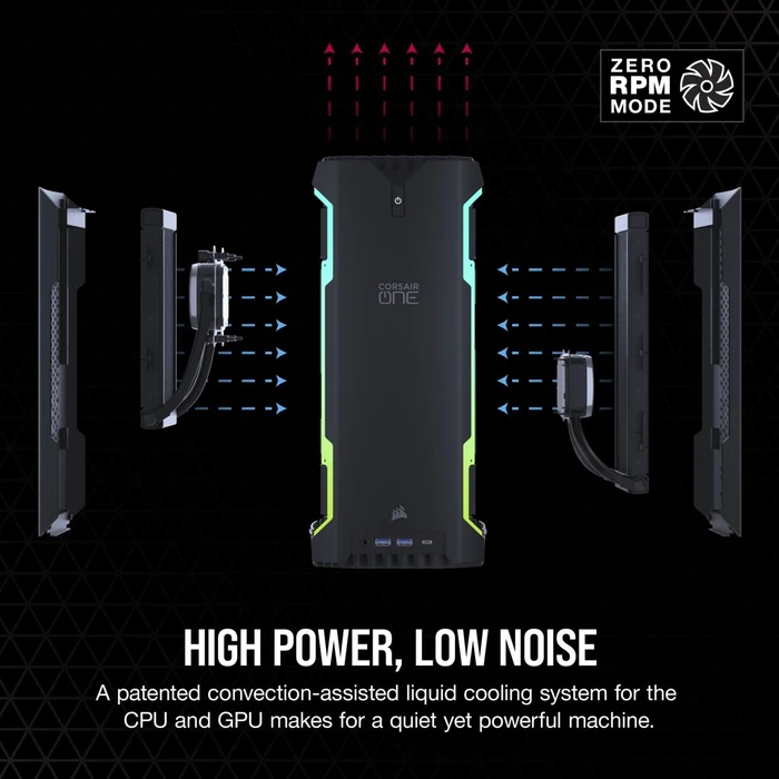 Corsair ONE i200 LE, Core i9-11900K, 64GB RAM, 2TB SSD, GeForce RTX 3080 Ti