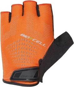 Chiba BioXCell Super Fly Fahrradhandschuhe schwarz/orange