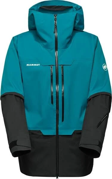 Mammut Haldigrat HS Hooded Skijacke deep teal/black (Herren)