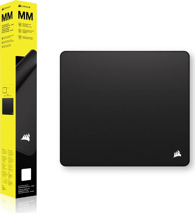 Corsair MM Gaming Mouse Pad - Large 450x400mm, schwarz