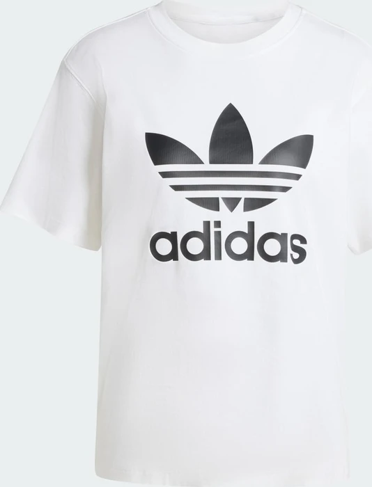 adidas Trefoil Regular T-Shirt kurzarm weiß (Damen)