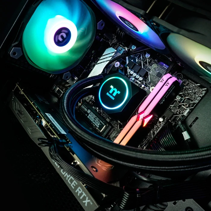 Thermaltake Calypso, schwarz, Core i5-12500, 16GB RAM, 1TB SSD, GeForce RTX 3060