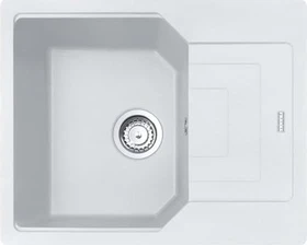 Franke Urban UBG 611-62 Einbau Becken reversibel mit Ablauffernbedienung glacier