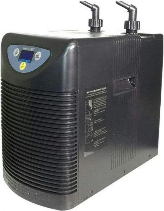 Hailea HC Series 100A Aquarienkühler, Durchlaufkühler mit Kompressor, 50-, schwarz