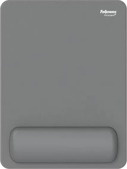 Fellowes Breyta XL Mausepad mit Handgelenkauflage, 280x210mm, grau