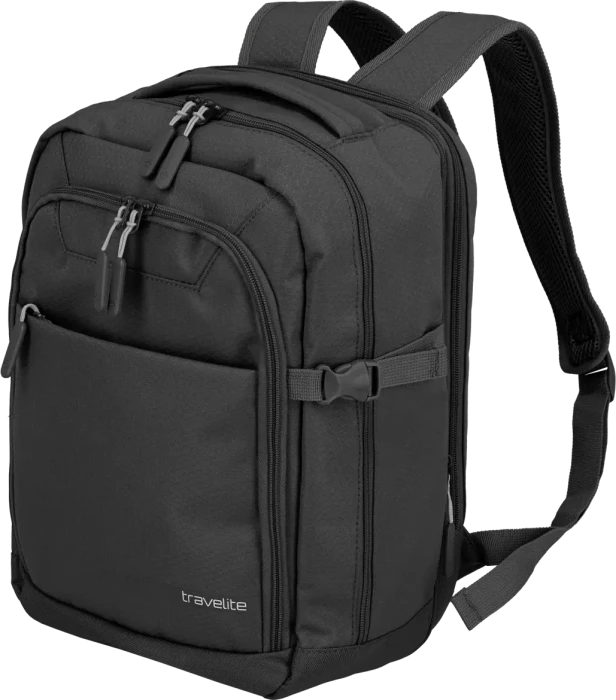 Travelite Kick Off Cabin Rucksack, 13", schwarz