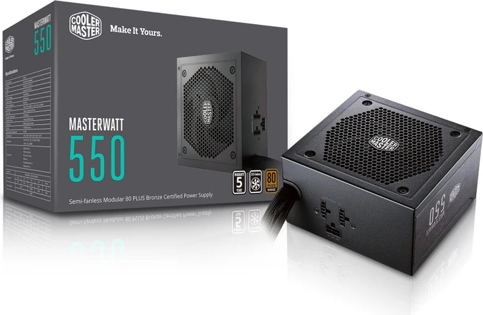 Cooler Master MasterWatt 550W, ATX 2.4