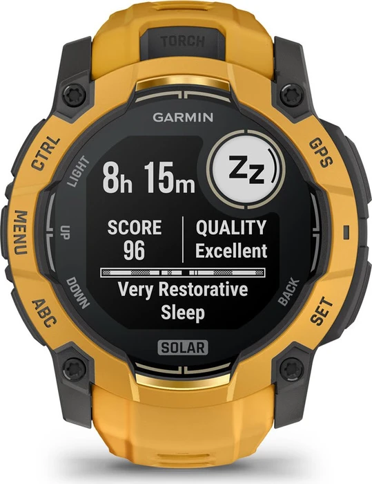 Garmin Instinct 3 Solar 45mm sunburst/grey