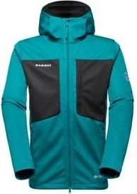 Mammut Ultimate VIII SO Hooded Funktionsjacke deep teal/black (Herren)