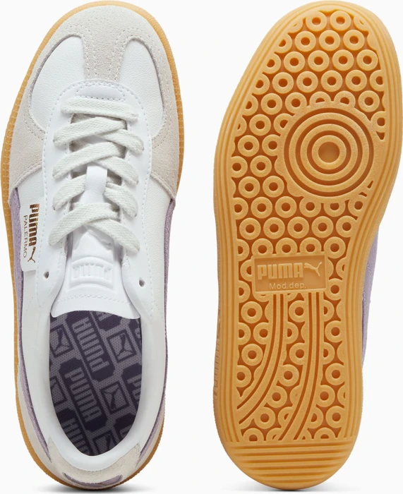 Puma Palermo Leather puma white/pale plum/gum