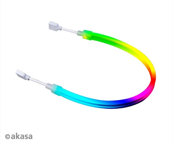 Akasa SOHO MBA, ARGB beleuchtet, LED-Streifen