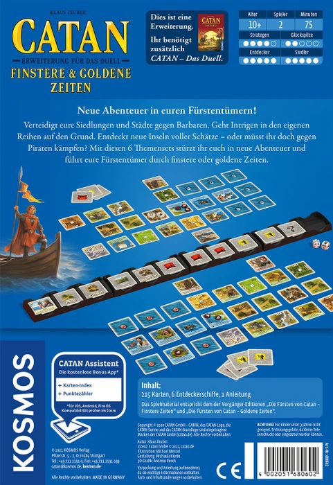 Die Siedler von Catan - Das Duell - Finstere & Goldene Zeiten (Erweiterung)