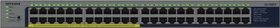 Netgear GS700 Rackmount Gigabit Switch, 48x RJ-45, 380W PoE+ (GS748PP-100)