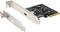 Exsys 1 Port USB 3.2 Gen2x2 PCIe (x4) Karte mit 1x C Anschluss, 1x USB-C 3.2, PCIe 3.0 x4 Vorschaubild