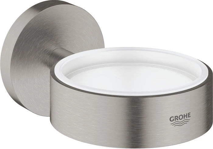 Grohe Essentials Halter für Zahnputzbecher supersteel