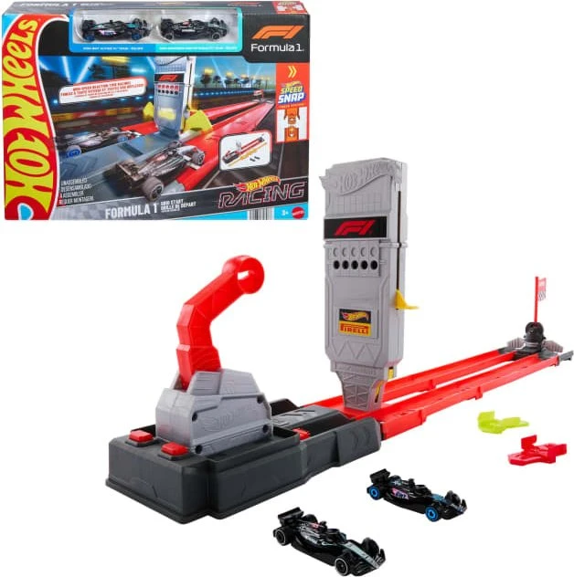 Mattel Hot Wheels Racing Formula 1 Grid Start Track Set
