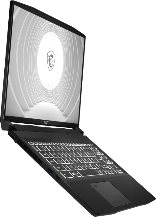MSI CreatorPro M16 A12UJS-423, Core Black, Core i7-12700H, 32GB RAM, 1TB SSD, RTX A2000, DE
