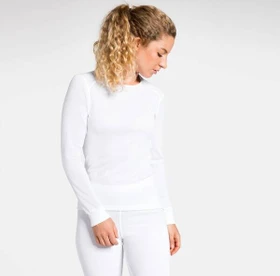 Odlo Active Warm Funktionsshirt langarm weiß (Damen)
