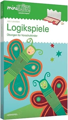 mini LÜK-Set Fördern und Fordern Logikspiele - Übungen für Vorschulkinder