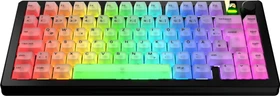 Glorious Polychroma V2 RGB Keycaps, weiß, 131 Tasten, ISO-DE