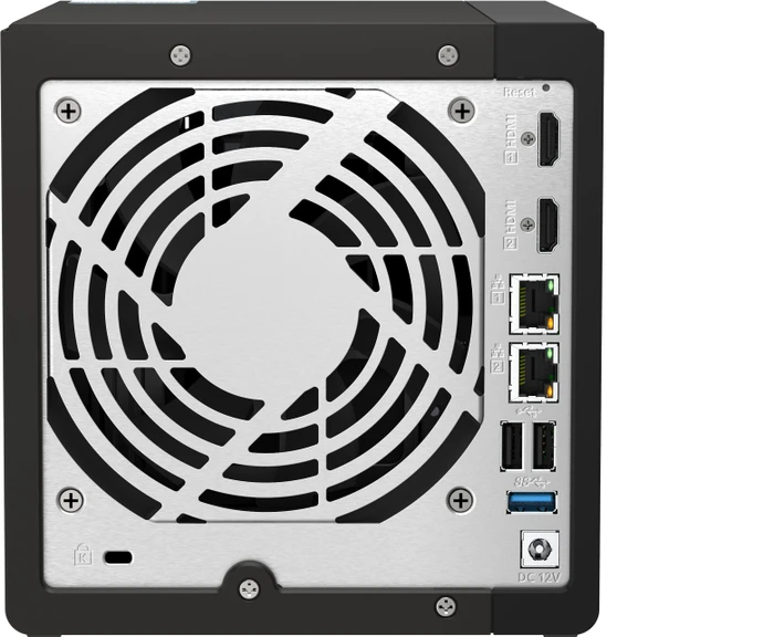 QNAP Turbo Station TS-453E-8G, 8GB RAM, 2x RJ-45 2.5GBase-T, 2x USB-A 3.1