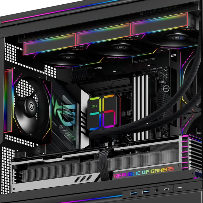 Thermalright Magic Qube 360 ARGB Black, schwarz