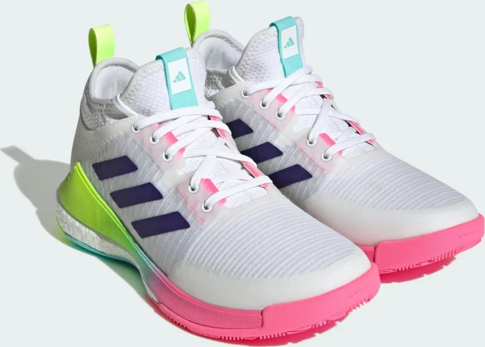adidas Crazyflight Mid cloud white/team college purple/flash aqua (Damen)