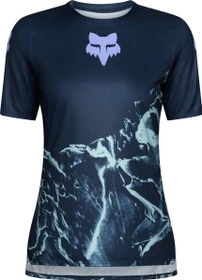 Fox Racing Ranger Img Print Trikot kurzarm arctic blue (Damen)