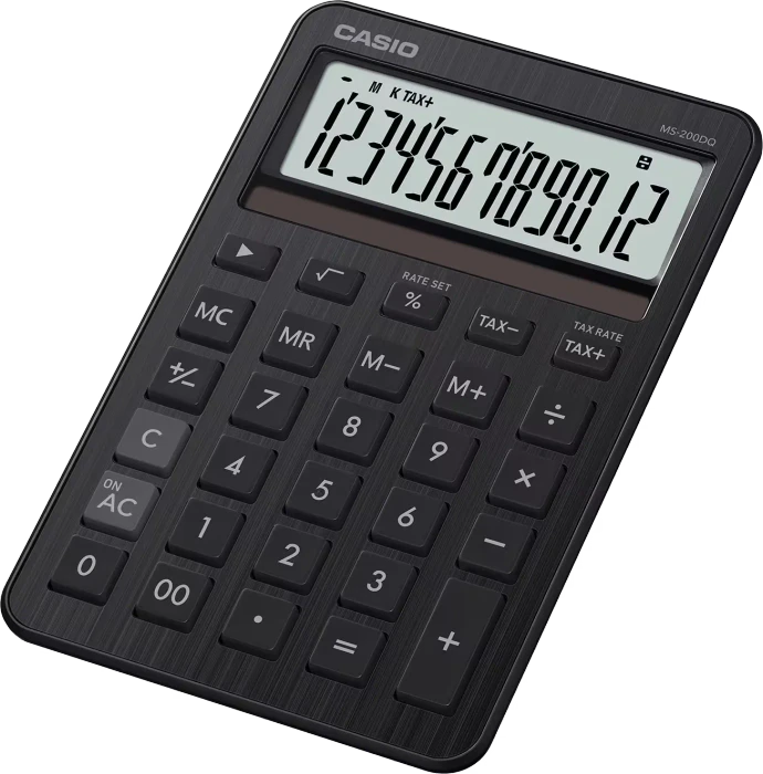 Casio MS-200DQ-BK, eisenschwarz – Bild 2 von 2