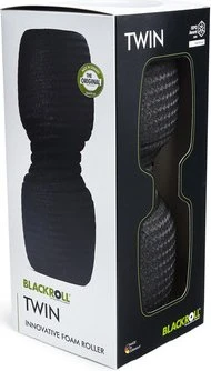 Blackroll Twin Faszienrolle schwarz