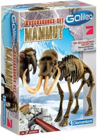 Clementoni Galileo Ausgrabungs-Set Mammut