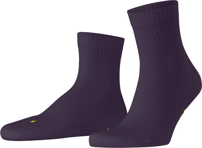 Falke Run Rib Socken wineberry