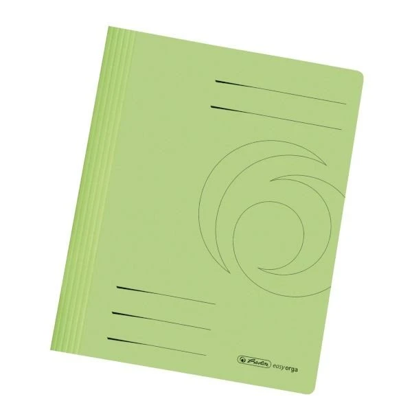Herlitz Intensiv Schnellhefter Karton, A4, grün