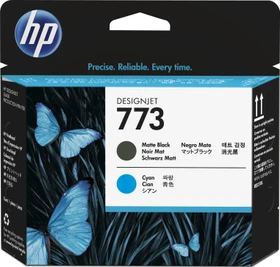 HP Druckkopf 773 schwarz matt/cyan