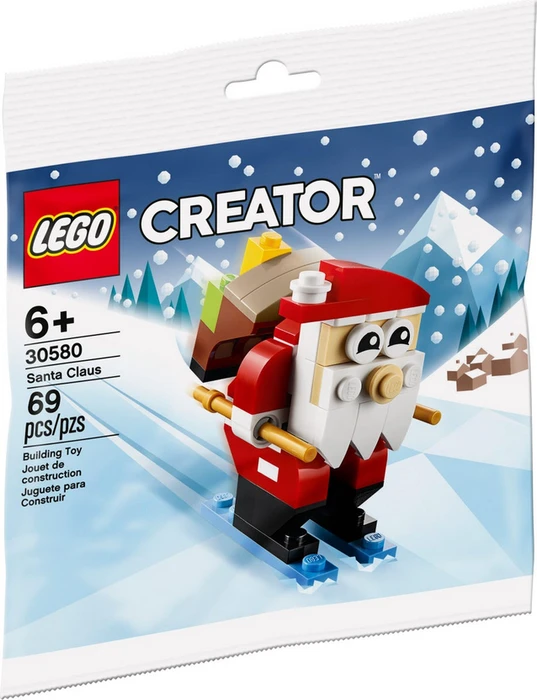 LEGO Creator - Weihnachtsmann auf Skiern