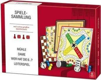 ASS Altenburger Spielesammlung mit großen Spielsteinen