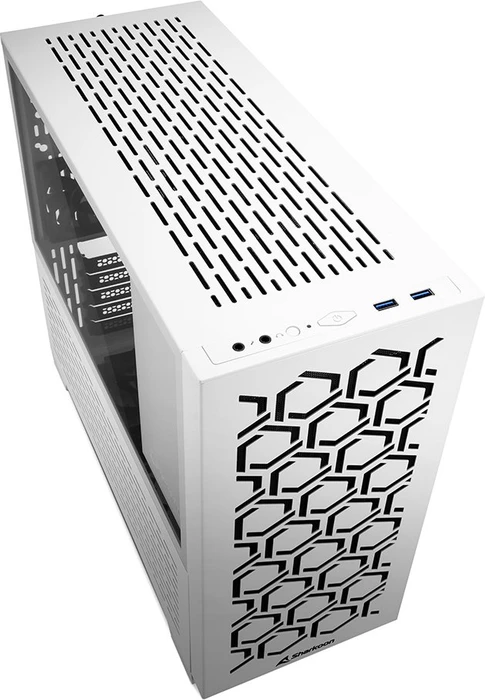 Sharkoon MS-Y1000, weiß, Glasfenster