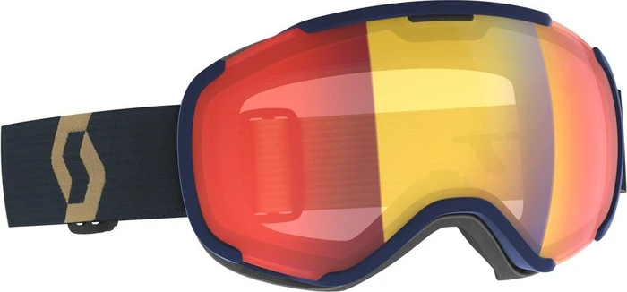 Scott Faze II LS dark blue/light grey-light sensitive red chrome