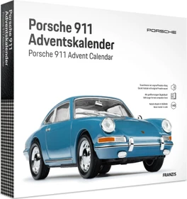 Franzis Porsche 911 Carrera emaileblau Adventskalender