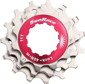 SunRace Ersatz-Ritzel 11, 13, 15 Zähne SPCS10 silber