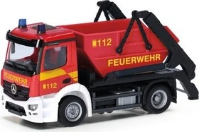 Herpa Mercedes-Benz Actros S Absetzkipper AK12 Feuerwehr