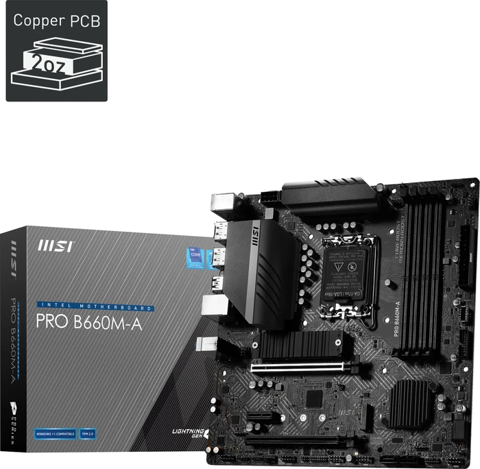 MSI PRO B660M-A (Intel 1700)