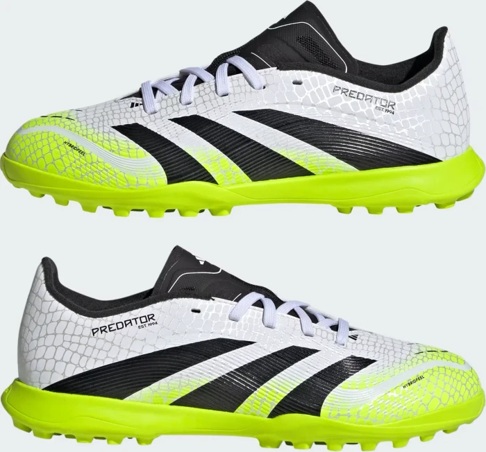adidas Predator League TF cloud white/core black/lucid lemon (Junior)